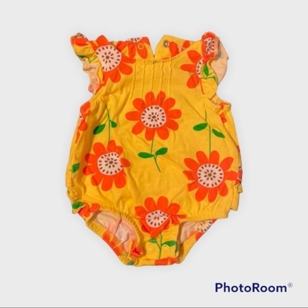 Sunflower romper 082